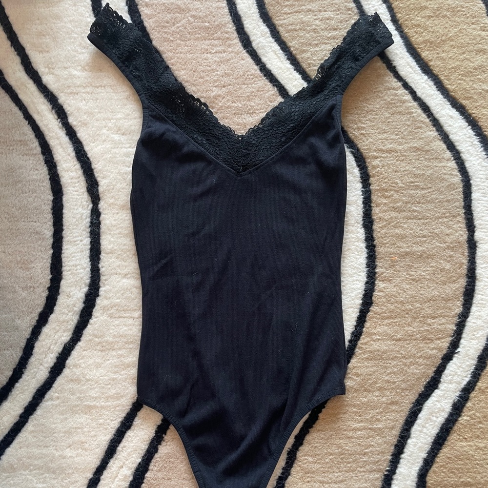 ARITIZA BLACK LACE TOP BODY SUIT